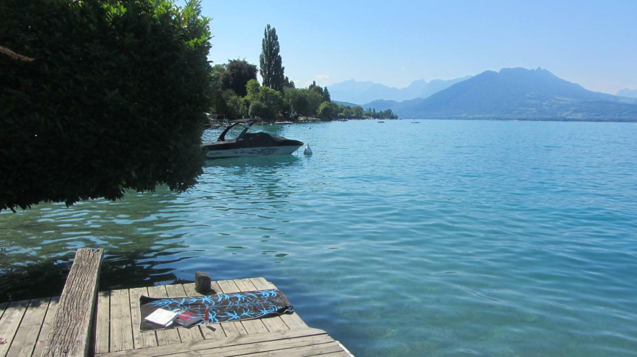 Villa Le Lac Cottage Au Bord Du Lac D'Annecy - Chambre Chez L'Habitant - Les Terrasses Du Lac Veyrier-du-Lac Kültér fotó